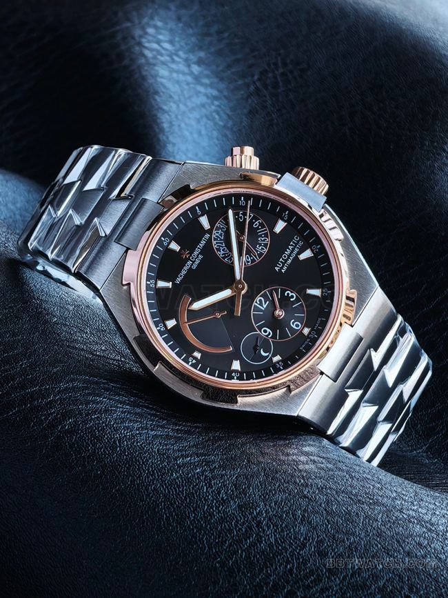 top-tier watch KR factory across the world Vacheron Constantinrose goldblack dial47450front live photo