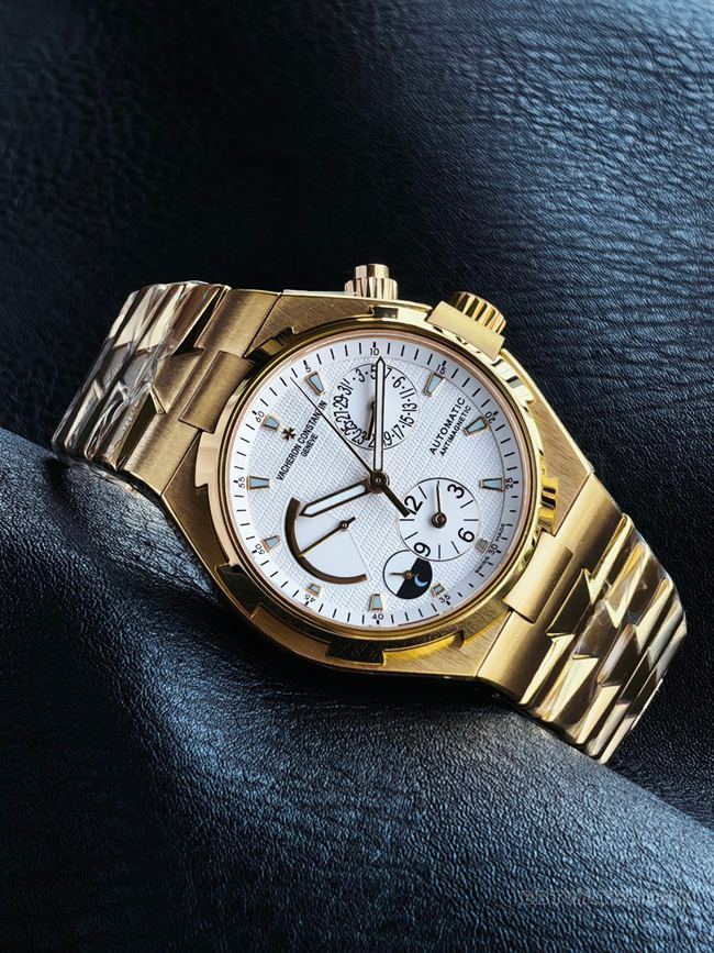 The collectible watch KR factory across the world Vacheron Constantinyellow goldwhite dial47450front live photo