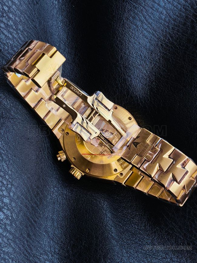 The collectible watch KR factory across the world Vacheron Constantinyellow goldwhite dial47450clasplive photos