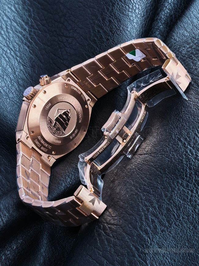 watch KR factory across the world Vacheron Constantinrose goldblue dial47450caseback live photo