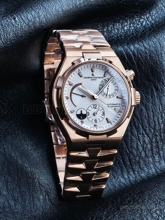 collectible watch KR factory across the world Vacheron Constantinrose goldwhite dial47450front live photo