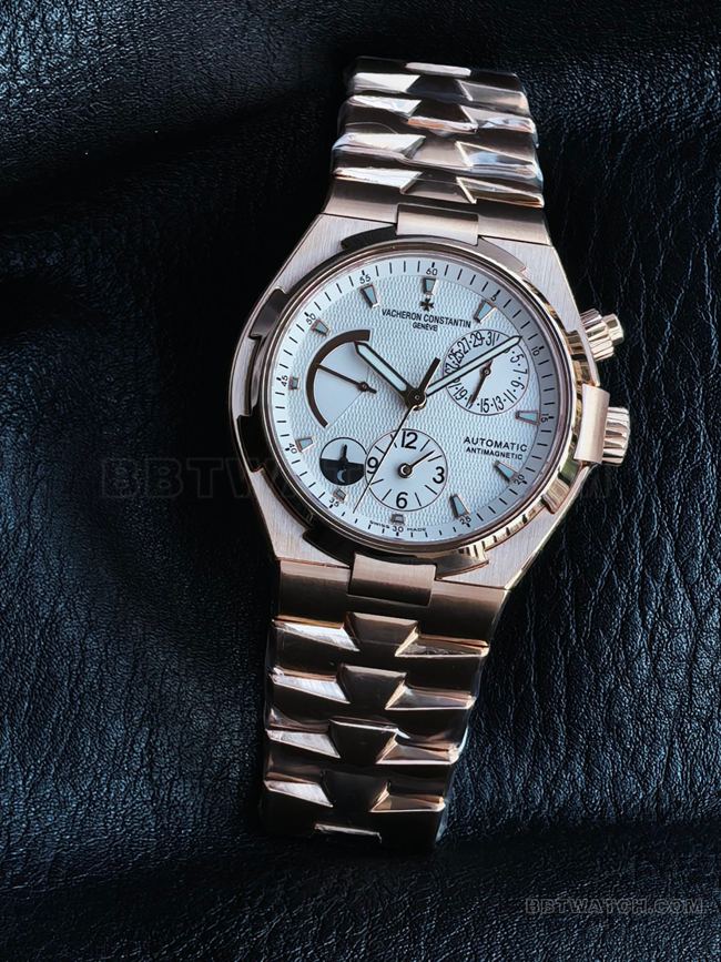 collectible watch KR factory across the world Vacheron Constantinrose goldwhite dial47450front live photo