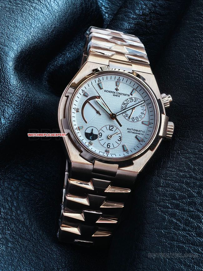 collectible watch KR factory across the world Vacheron Constantinrose goldwhite dial47450front live photo