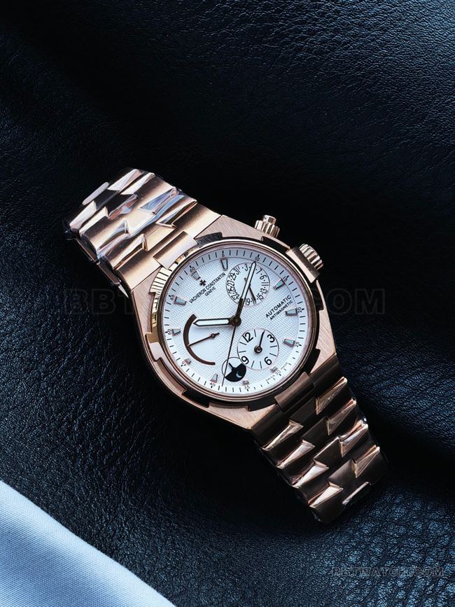 collectible watch KR factory across the world Vacheron Constantinrose goldwhite dial47450front live photo