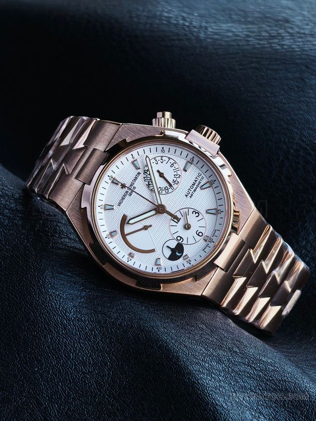 collectible watch KR factory across the world Vacheron Constantinrose goldwhite dial47450front live photo