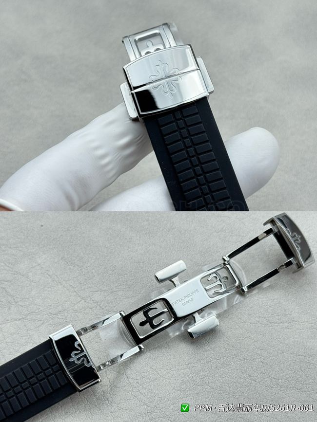 collectible watch Patek PhilippePPM factory Aquanautblack dial5261clasplive photos
