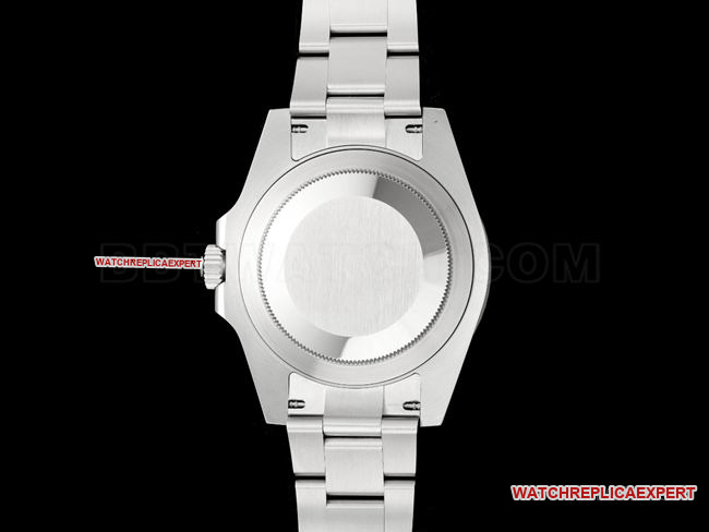 1:1replica watch RICH factory GMT-MasterRolexBatman bezel126710caseback live photo