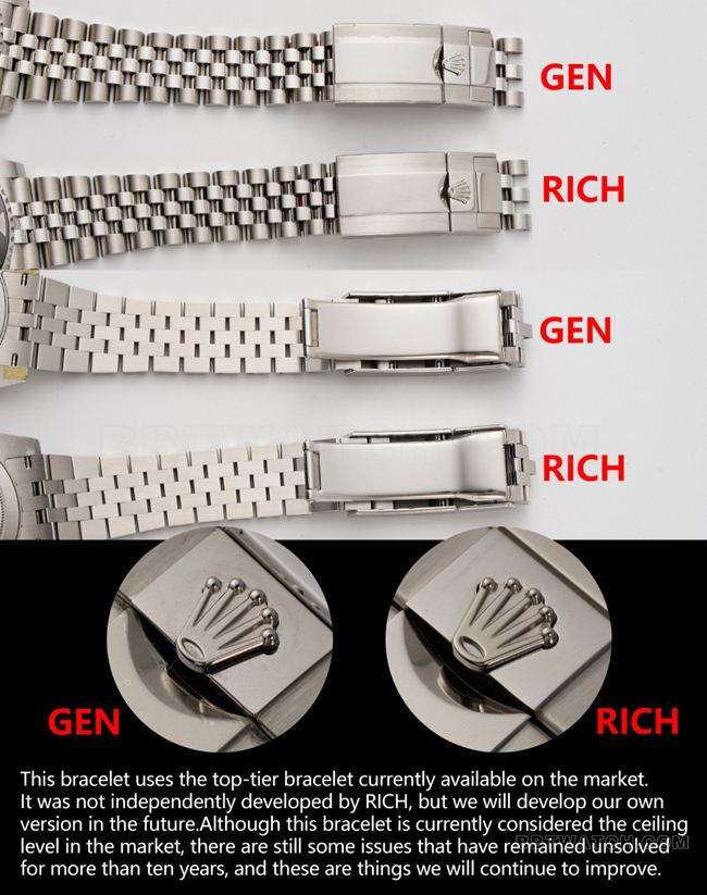 RICH factory Rolex GMT-Master black and gray circle 126710 top-tier watch comparison Genuine difference appearance live photos