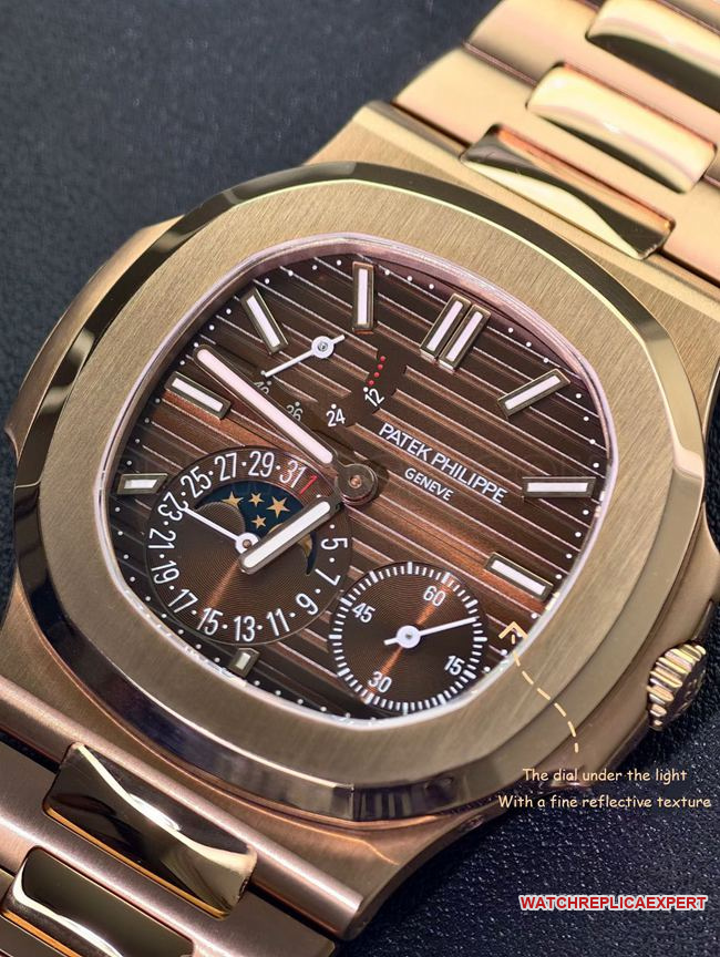 UMI factory Patek Philippe Nautilus5712 top-tier watch comparison Genuine difference front live photo