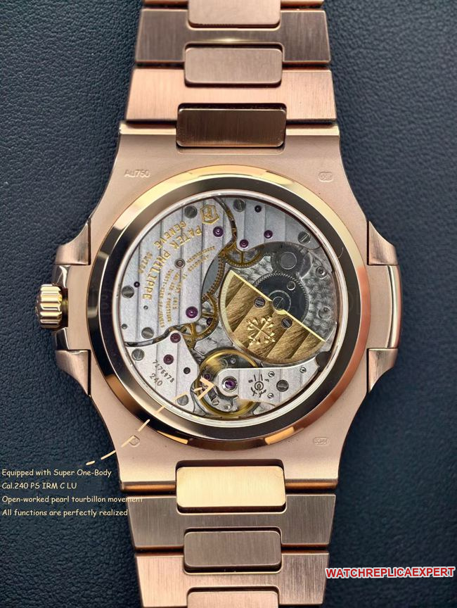 UMI factory Patek Philippe Nautilus5712 top-tier watch comparison Genuine difference caseback live photo
