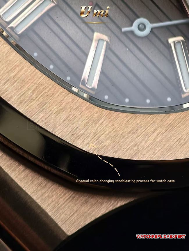 UMI factory Patek Philippe Nautilus5712 top-tier watch comparison Genuine difference front live photo