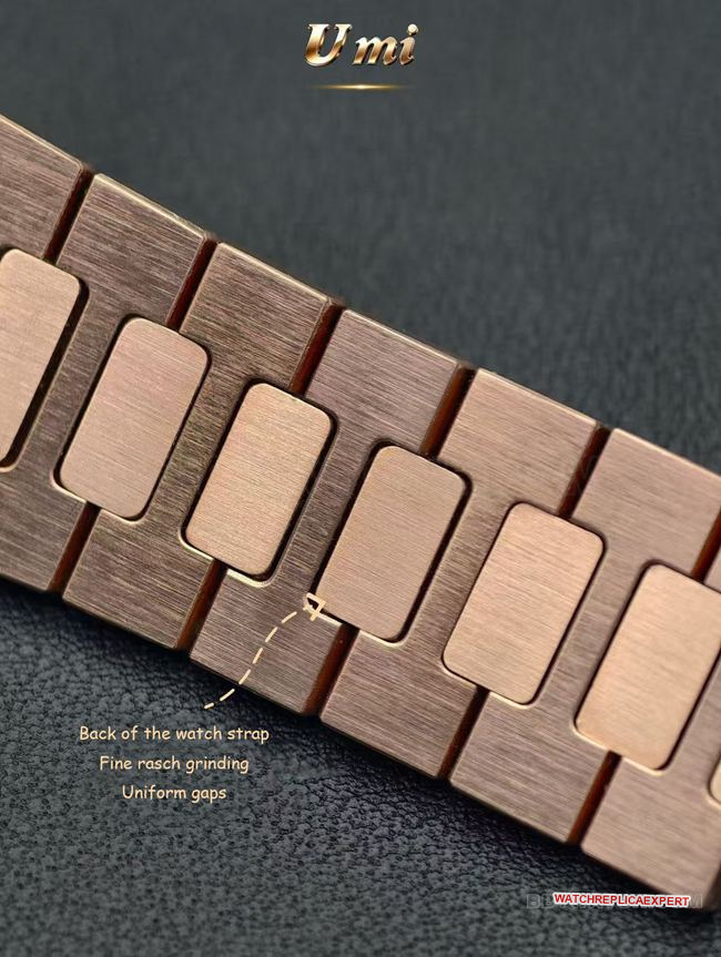 UMI factory Patek Philippe Nautilus5712 top-tier watch comparison Genuine difference braceletlive photos