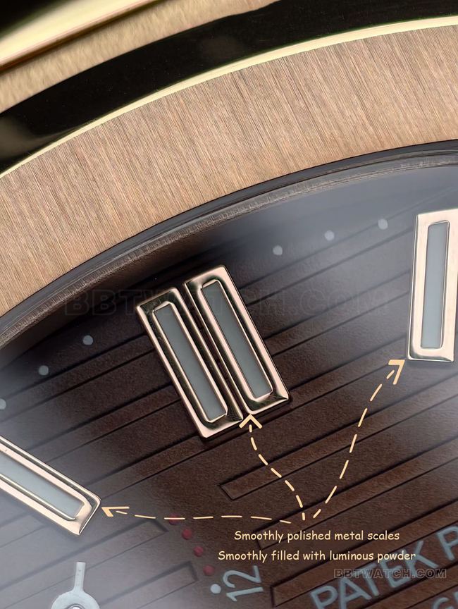 UMI factory Patek Philippe Nautilus5712 top-tier watch comparison Genuine difference front live photo