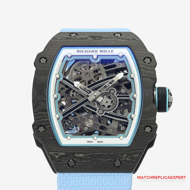 top-tier watch UMI factory Richard Mille hollow dialRM067-02front live photo