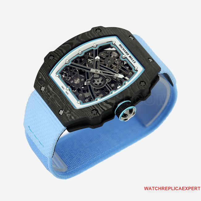 top-tier watch UMI factory Richard Mille hollow dialRM067-02front live photo