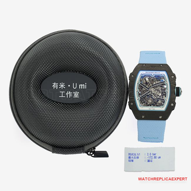 top-tier watch UMI factory Richard Mille hollow dialRM067-02front live photo