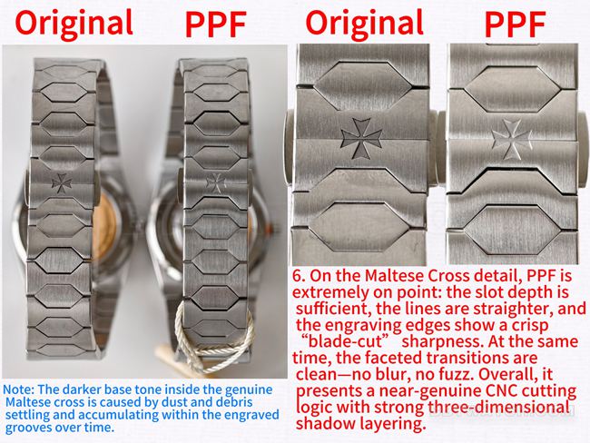 PPF FactoryVacheron Constantin historical masterpiece top-tier watch 4200 contrast Genuine difference appearance live photos