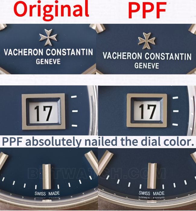 PPF FactoryVacheron Constantin historical masterpiece top-tier watch 4200 contrast Genuine difference appearance live photos