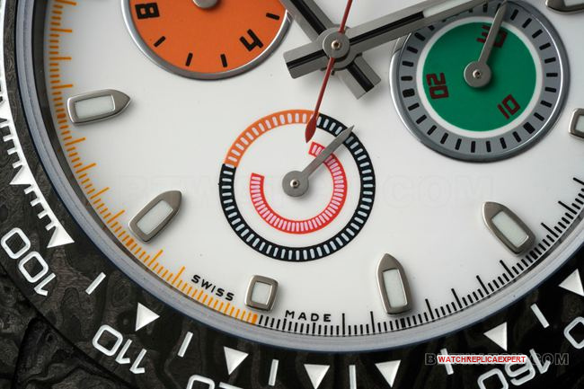 1:1replica watch ANT factory DaytonaRolexwhite dial4130front live photo
