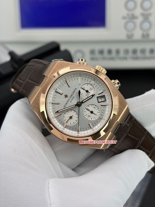 top-tier watch 8F factory Vacheron Constantin silver white dial5500Vfront live photo