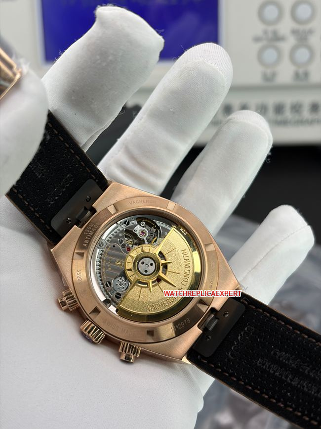 top-tier watch 8F factory Vacheron Constantin silver white dial5500Vcaseback live photo