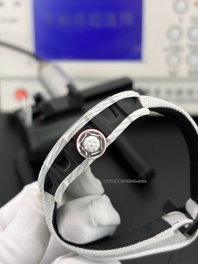 top-tier watch RM 38-02 hollow dialtourbillon mechanical side live photo