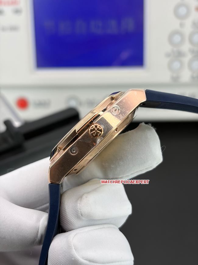 top-tier watch TW factory travels all over the world Vacheron Constantin gold plate perpetual calendar 4300Vside live photo