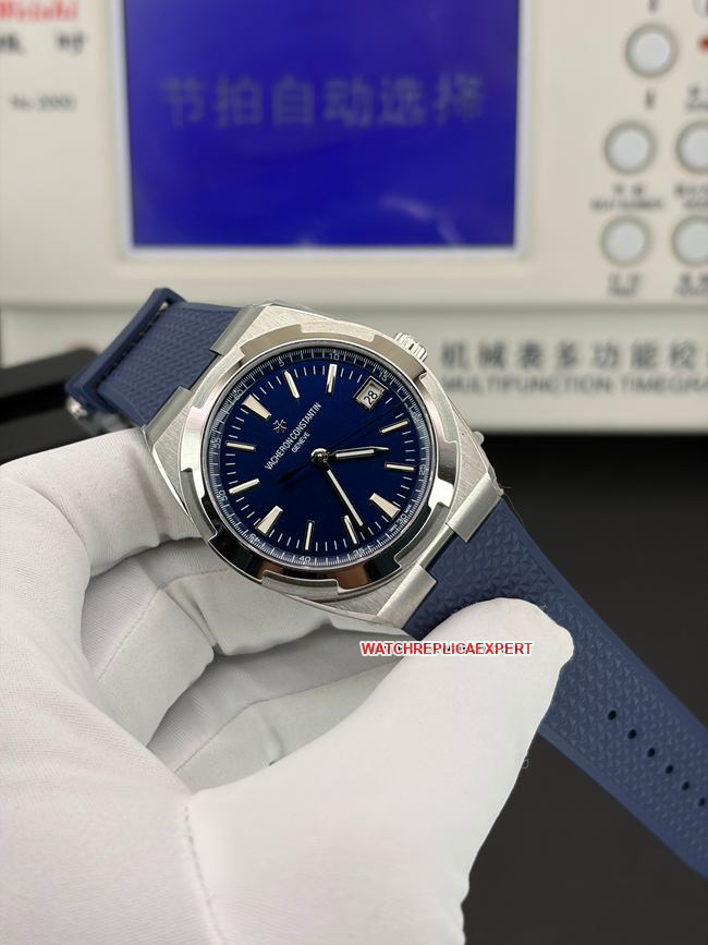 The collectible watch 8F factory Vacheron Constantinblue dial4500Vfront live photo