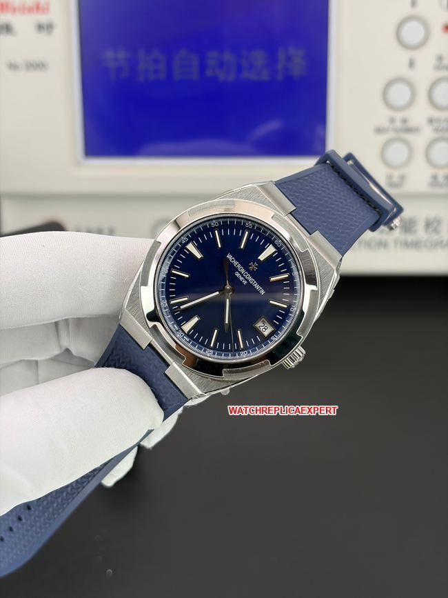 The collectible watch 8F factory Vacheron Constantinblue dial4500Vfront live photo