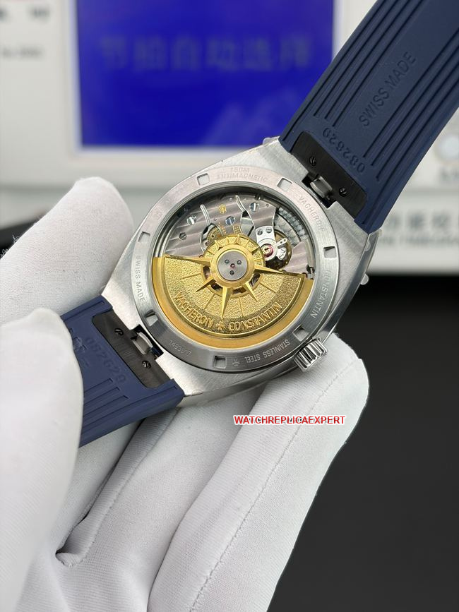 collectible watch 8F factory Vacheron Constantinblue dial4500Vcaseback live photo