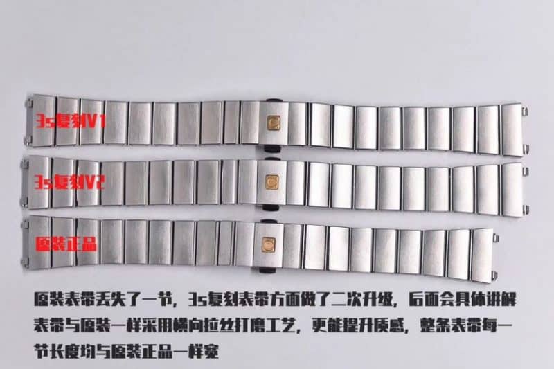 3sOmega Constellation Series 27mmladies' watch genuine and fake comparison evaluation bracelet picture