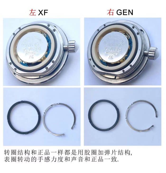 ChanelJ12 series fashion ladies' watchceramictop-tier watch genuine and fake comparison bezeldetail shots
