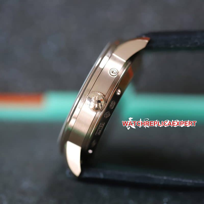 GF Glashütte Moonphase collectible watches Review High-value Business Model Side View