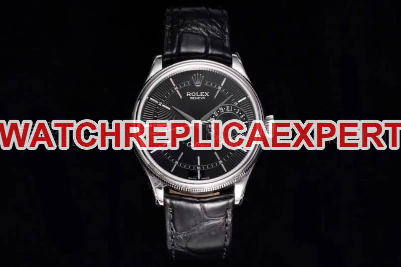 Rolex Cellini independent small second 3165movementreplica series watch comparison review front view