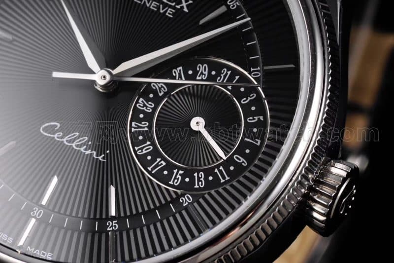 Rolex Cellini independent small second 3165movementreplica series watch comparison review detail shots
