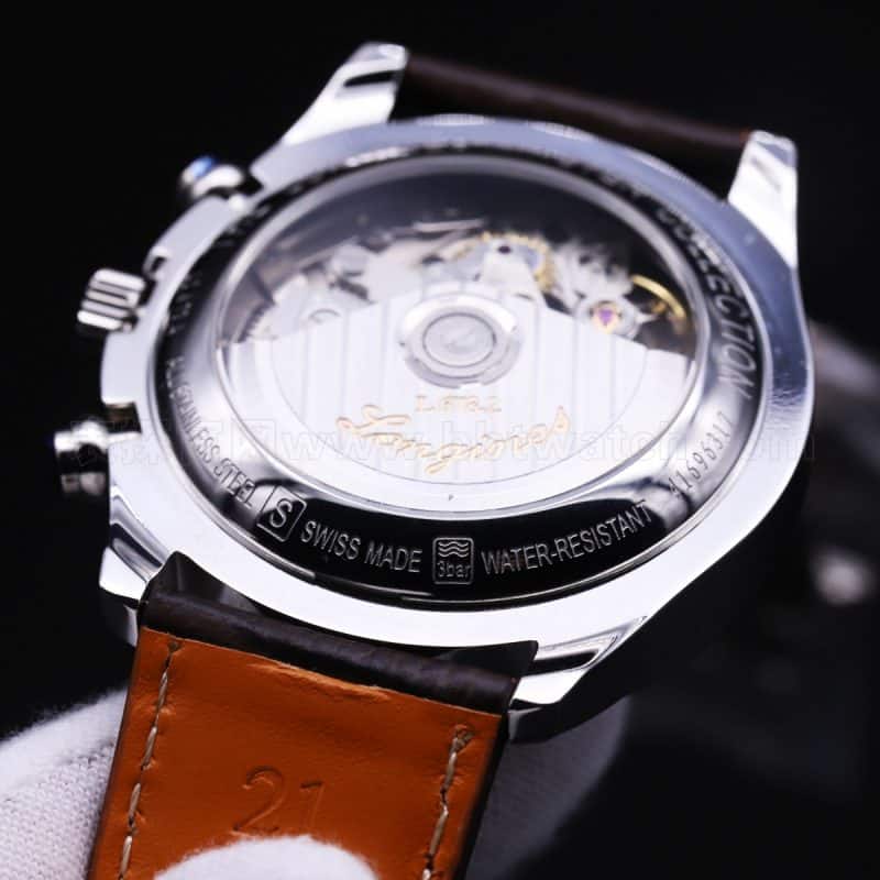 How about the Longines famous series moon phase eight-pin multi-function review - elegant charm watch detail shots