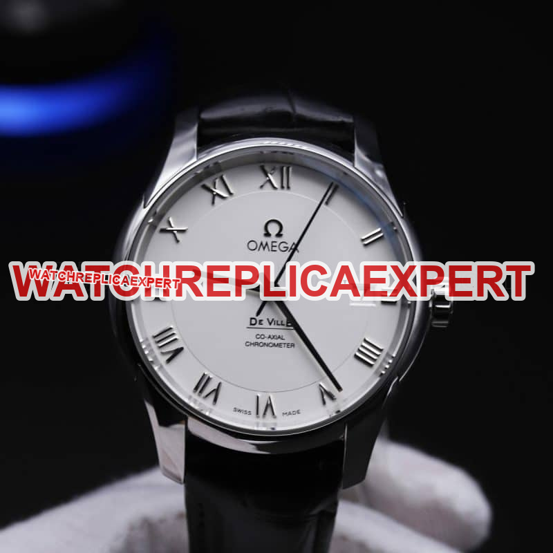 How about vsOmega De Ville Series 8500movement Watch Review - Elegant and classic style men's watch front view