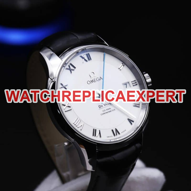 How about vsOmega De Ville Series 8500movement Watch Review - Elegant and classic style men's watch front view