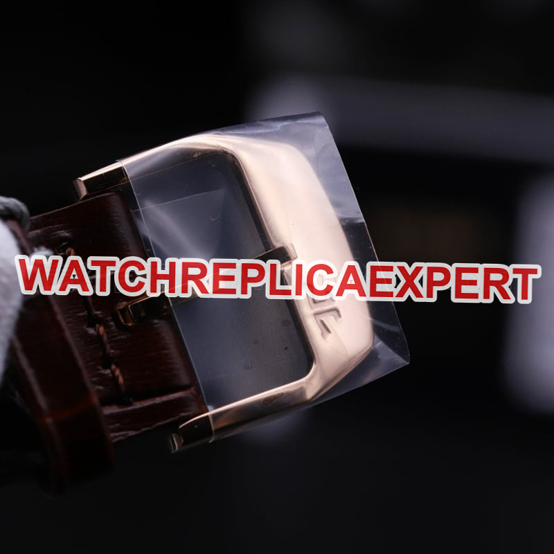 ZF Grand Master Serie Moon Phase Ultra-thin Men's Watch Rose Gold Watch Review l Clasp Photo