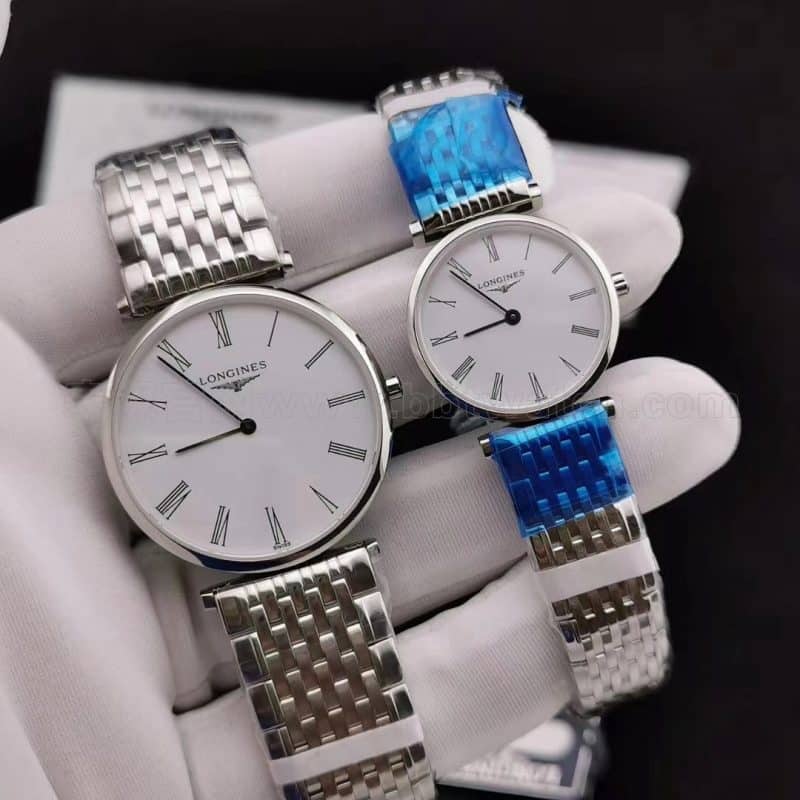 Longines Jialan series ultra-thin quartz watches for men and women watch review - elegant charm L4.755.4.11.6 front view