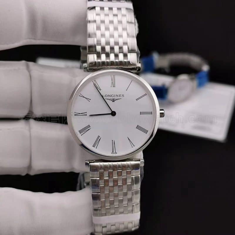 Longines Jialan series ultra-thin quartz watches for men and women watch review - elegant charm L4.755.4.11.6 front view