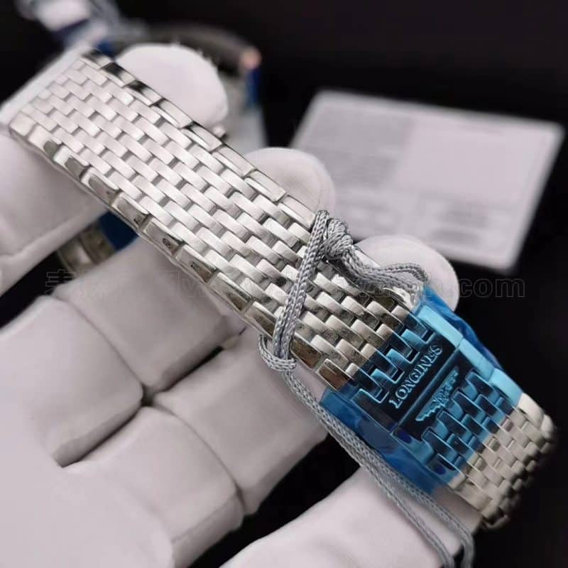 Longines Jialan series ultra-thin quartz watches for men and women watch review - elegant charm L4.755.4.11.6clasp picture