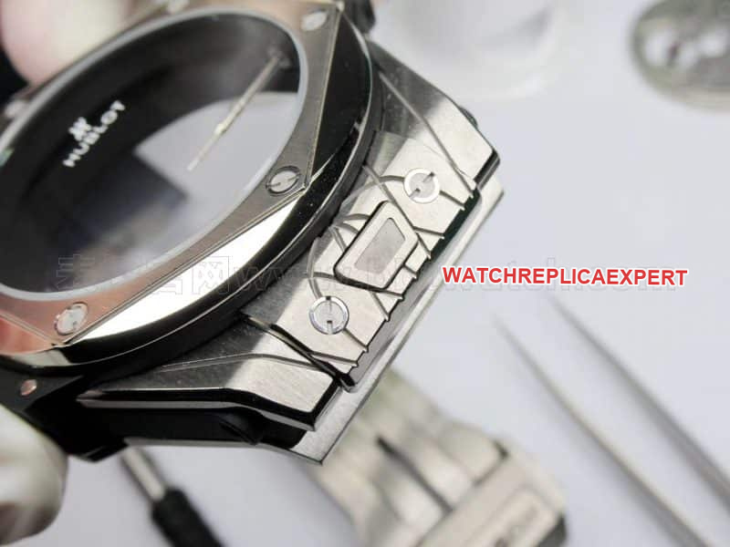 Hublot Tattoo Titanium Blue Watch Review - Unique Aesthetic Detailed View