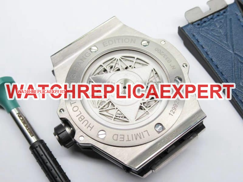 Hublot Tattoo Titanium Blue Watch Review - Unique Aesthetics Movement Chart
