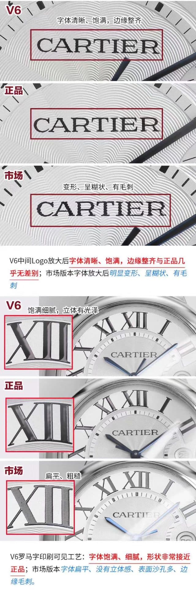 V6 Cartier Blue Balloon 42 Large Men’s Watch Review – Flying Blue Balloon Boutique Style Pointer Detail Shots