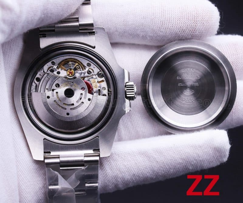 Rolex Black Submariner Watch ZZ Factory Challenges N Factory V10S: Comparative Review with Movement Diagram