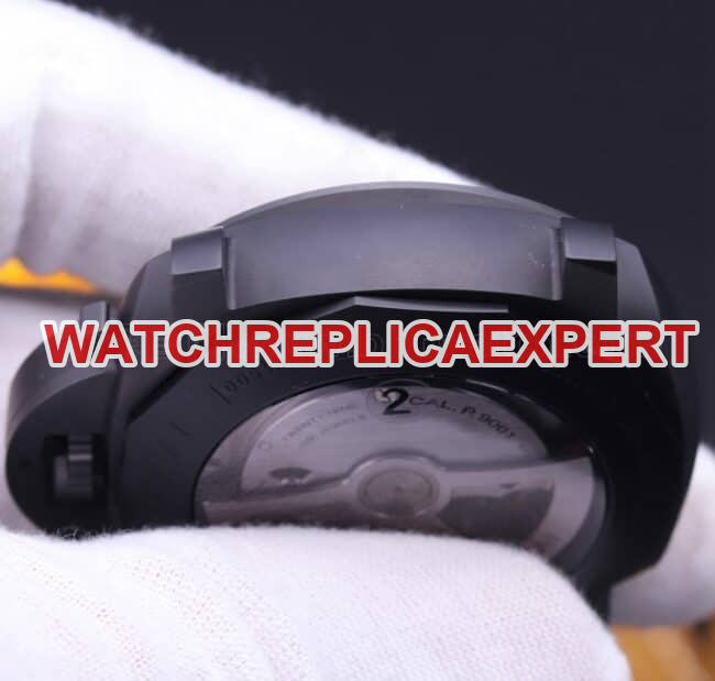 Paneraivs441 new braceletreplica watch review - super cool black warrior side view