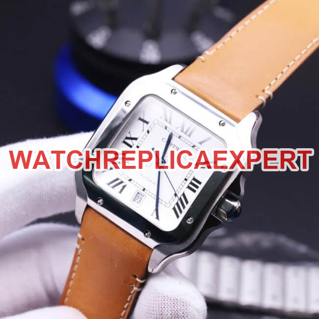 Cartier Santos watchgf factory review front view