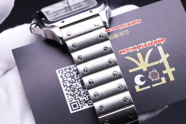 Cartier Santos watchgf factory review bracelet picture