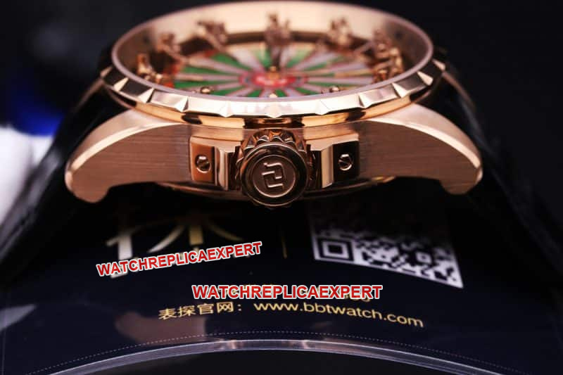 Roger Dubuis Knights of the Round Table Latest Watch - ZF Factory Interprets the Side View for You